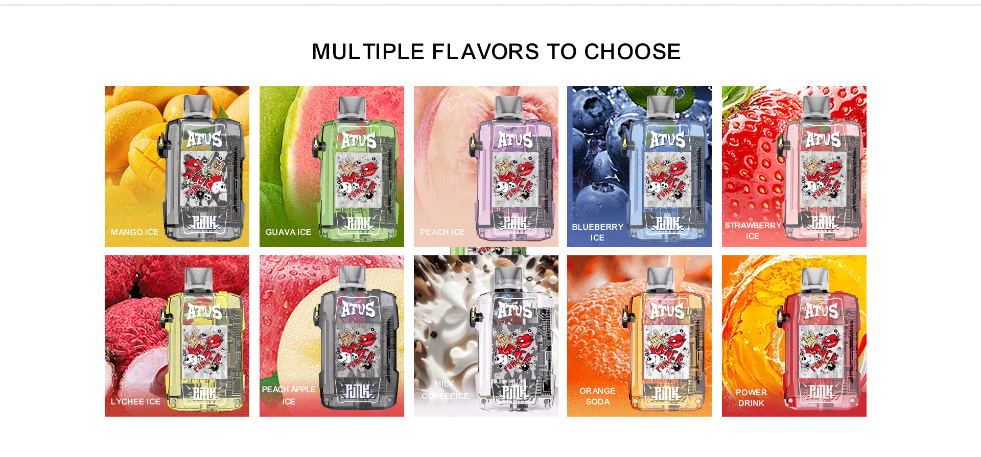 DE012 7000 Puffs E-rokok pakai buang dengan kartrij boleh cas semula dan aliran udara boleh laras ATVS Vape