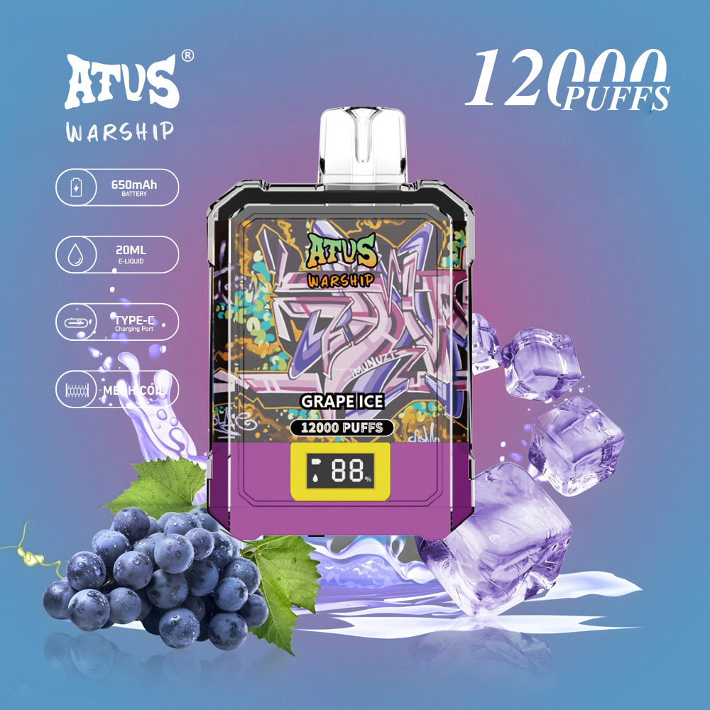 DE013A 12000 Puffs Disposable Vape pakai buang aliran udara boleh laras