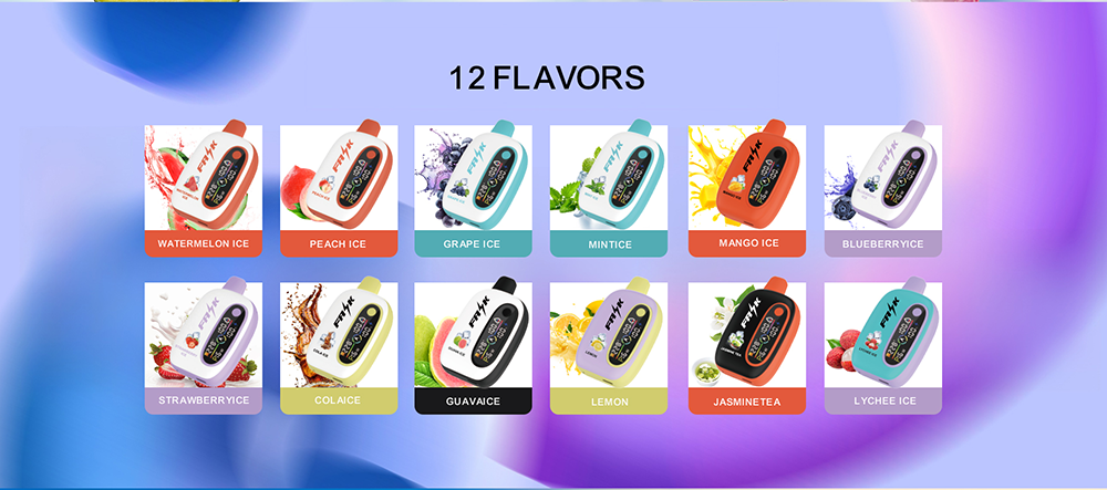 DE016 25000 Puffs Disposable Vape pakai buang aliran udara boleh laras ATVS Vape