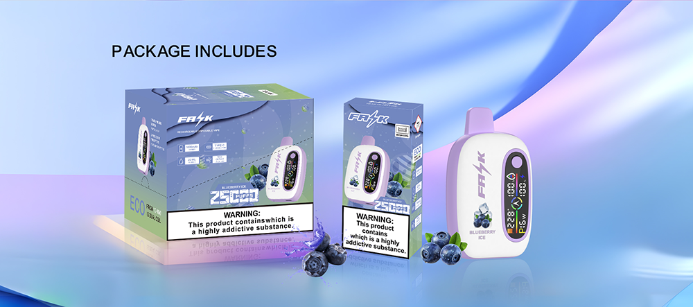DE016 25000 Puffs Disposable Vape pakai buang aliran udara boleh laras ATVS Vape