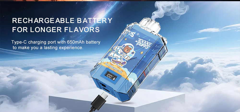 DE017 30000 Puffs Disposable Vape pakai buang aliran udara boleh laras ATVS Vape